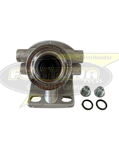 SUPORTE FILTRO DIESEL SCANIA S4 (SECUNDARIO) C/ BOMBA